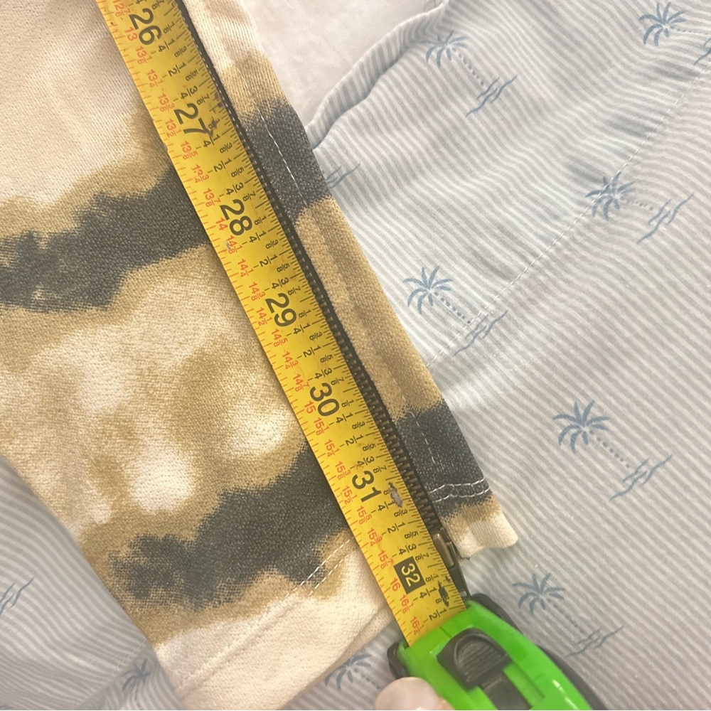 Spell Leila Feather RARE HTF early Spell Black and Tan Striped Leggings AUS 8=4 - Picture 14 of 17